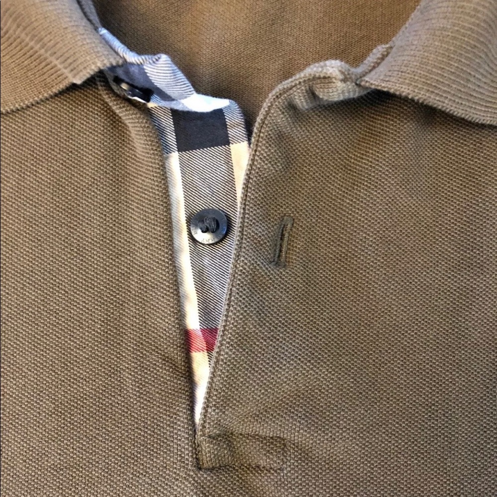 Burberry London Classic Fit Polo Shirt Mens - Picture 1 of 6